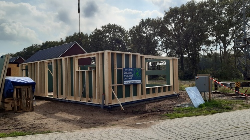 Bouwen van de woning